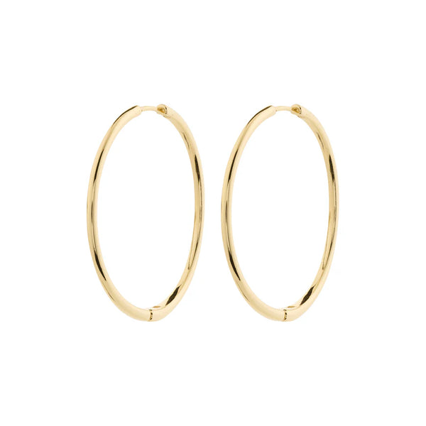 Artemis Hoops I Gold Plated