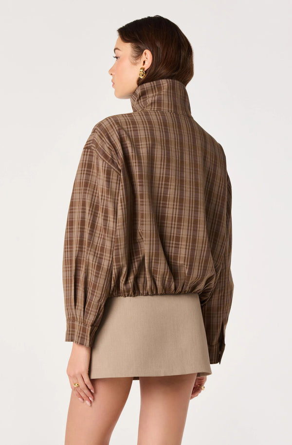Cooper Jacket I Brown Plaid