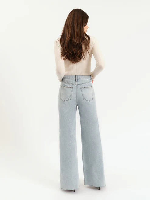 Far Out Studded Denim I Let's Dance
