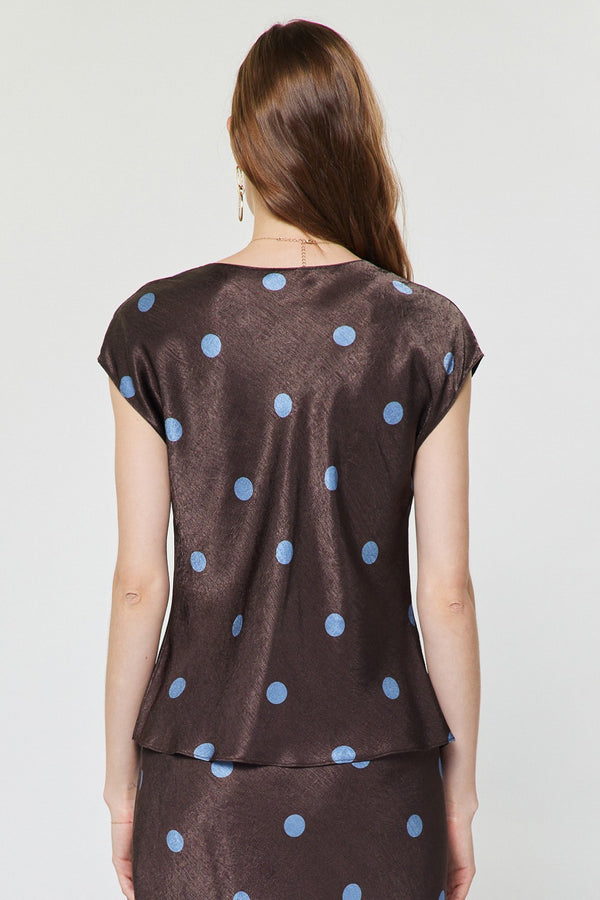 Pamela Polk Dot Blouse