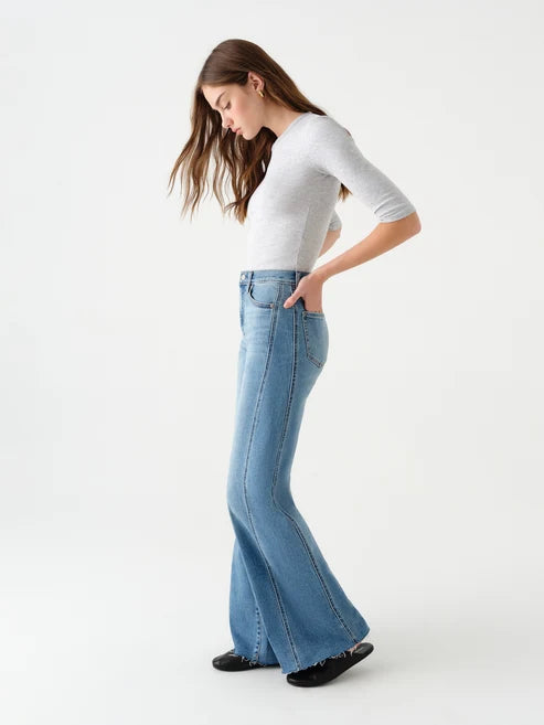 Far Out High Rise Wide Leg I Make Believe