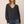 Load image into Gallery viewer, Filomena Cozy V neck Sweater I Smoke
