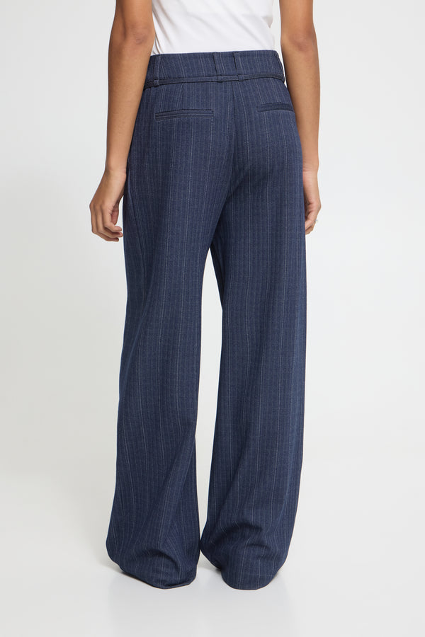 Marine Pinstripe Pants