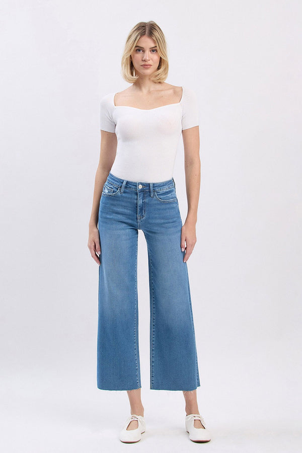 Maxine High Rise Wide Denim