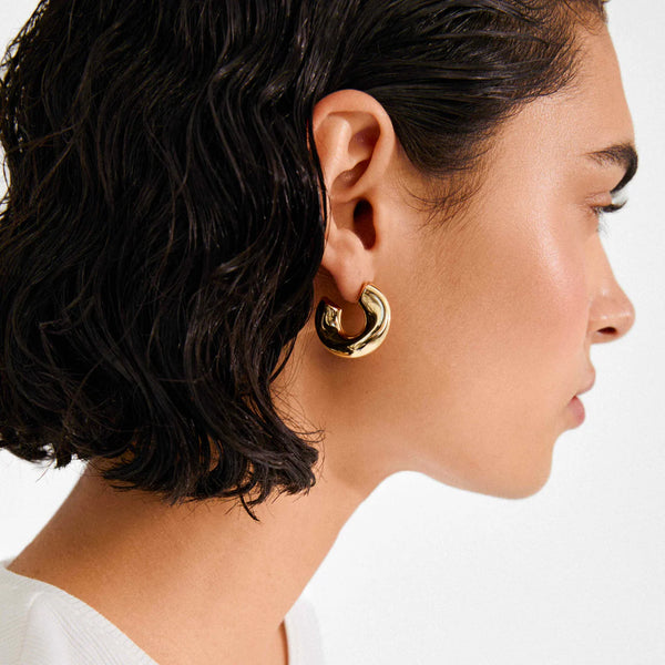 Jennings Hoops I Gold Plated