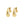 Load image into Gallery viewer, Jennings Double Drop Earrings I Gold
