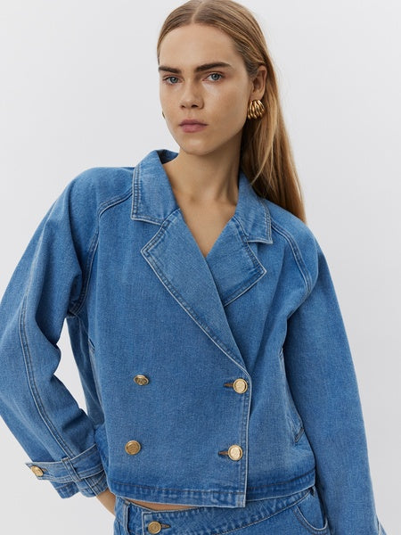 Denim Trench