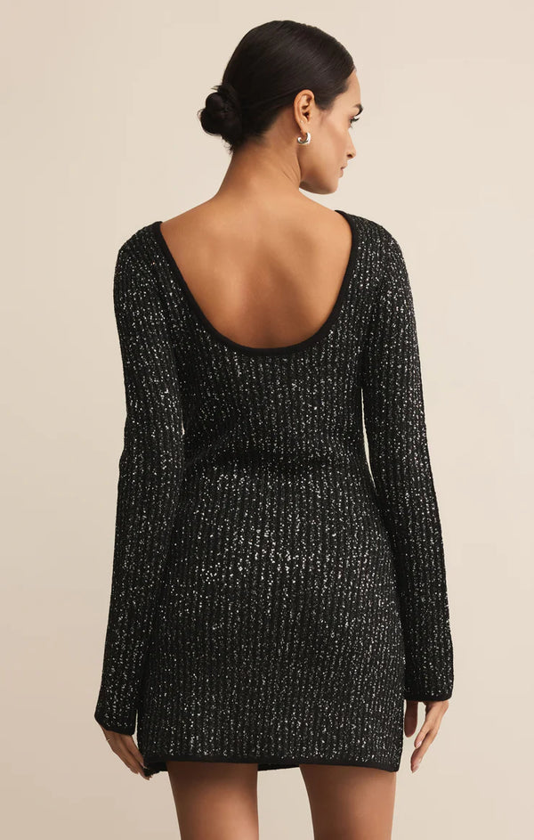 La Marca Sequin Mini Dress