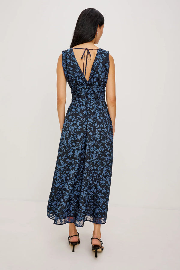 Lilith Dress I Navy Floral