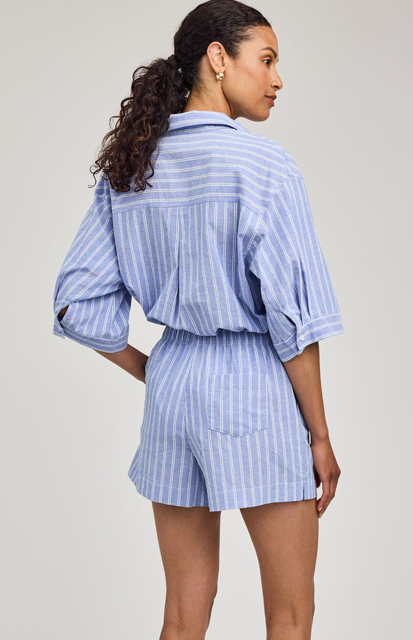 Lima Shorts I Ocean Stripe