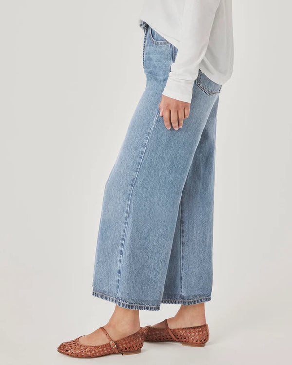 Lounge Denim Crop Pant I Indigo
