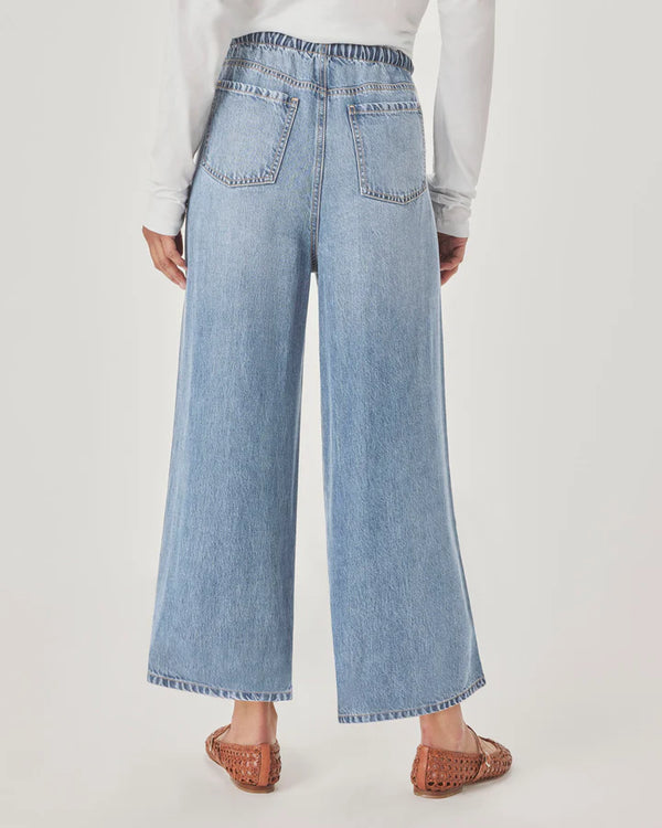 Lounge Denim Crop Pant I Indigo