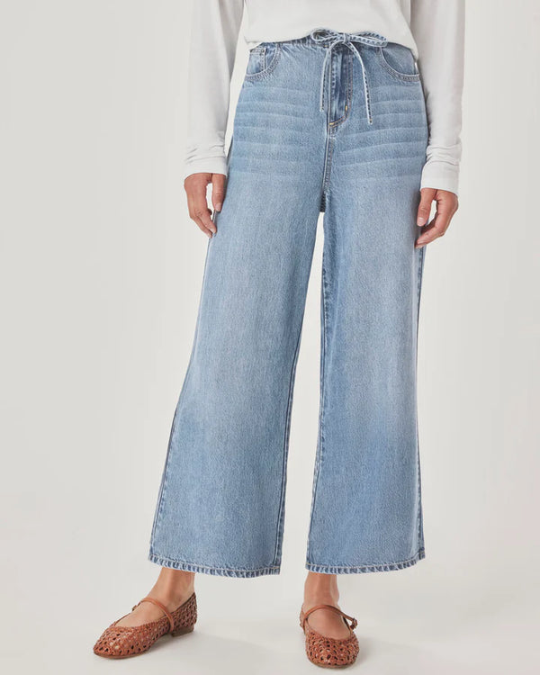 Lounge Denim Crop Pant I Indigo