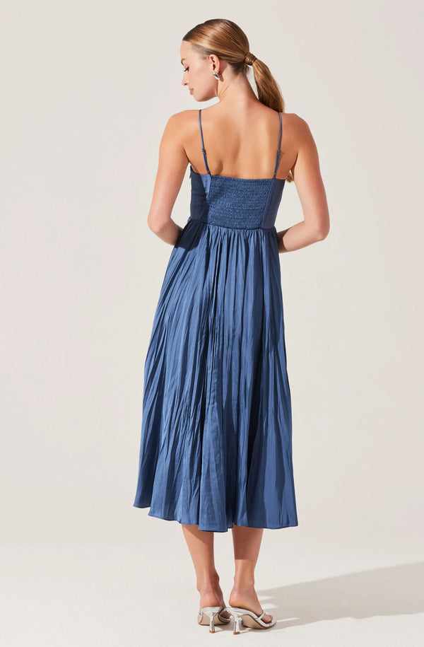 Maeve Dress I Slate Blue