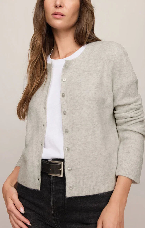 Medina Cardigan | Feather Grey