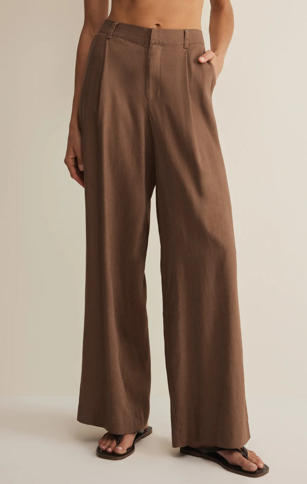 Overlook Linen Pant I Palo Santo