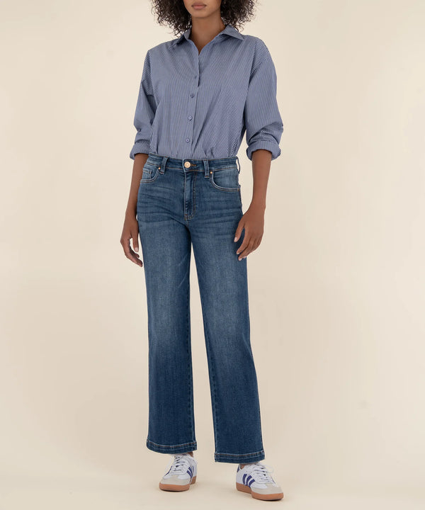 Pattie mid Rise Straight Leg I Razor