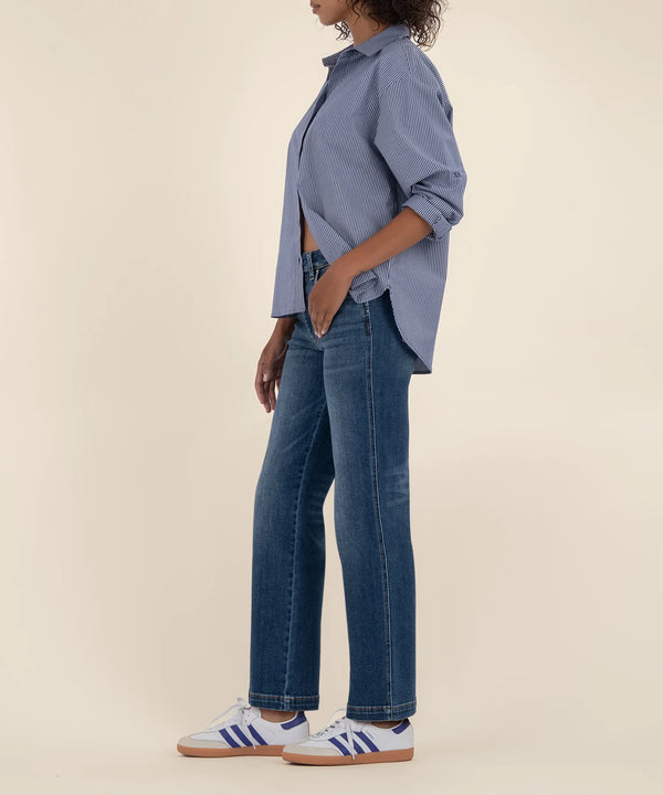 Pattie mid Rise Straight Leg I Razor