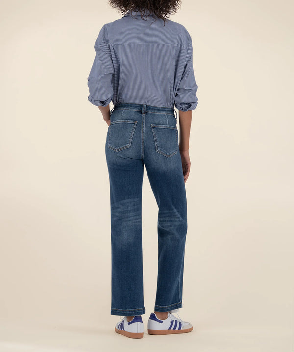 Pattie mid Rise Straight Leg I Razor