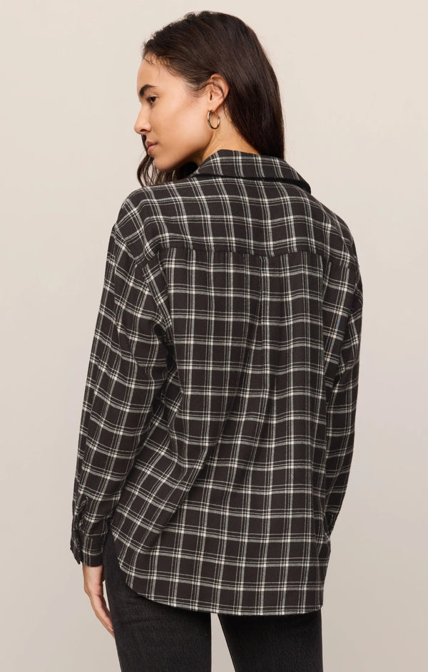 River Plaid Button Up Shirt