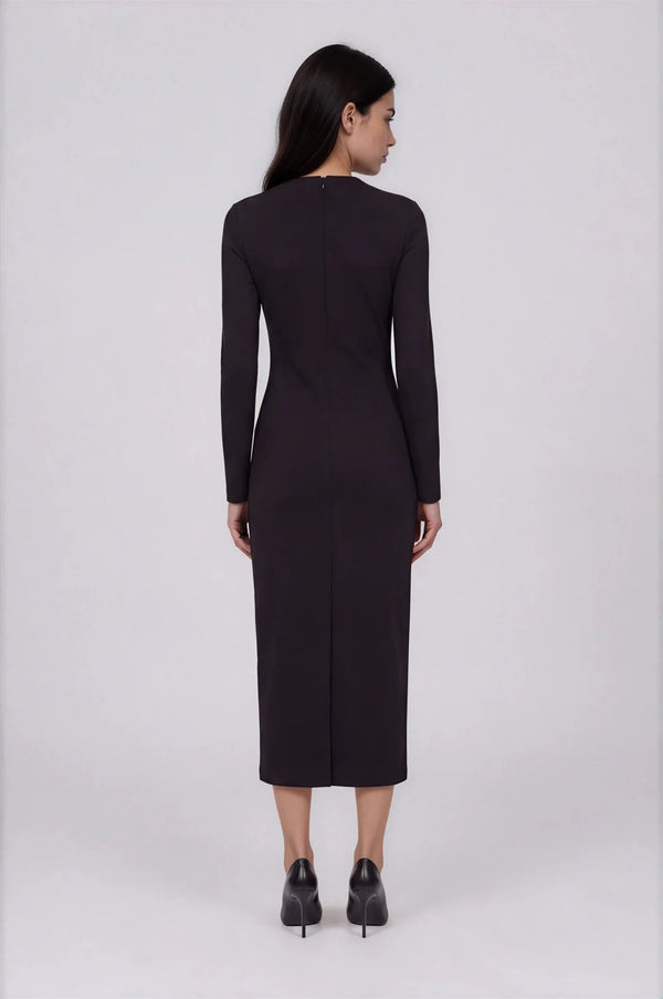 Scuba Long Sleeve Dress