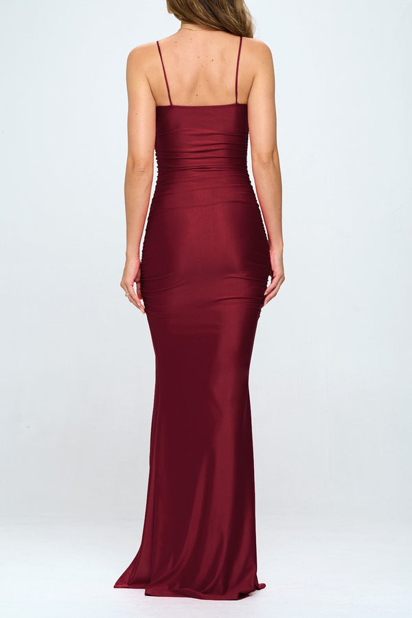 Shakira Gown I Merlot