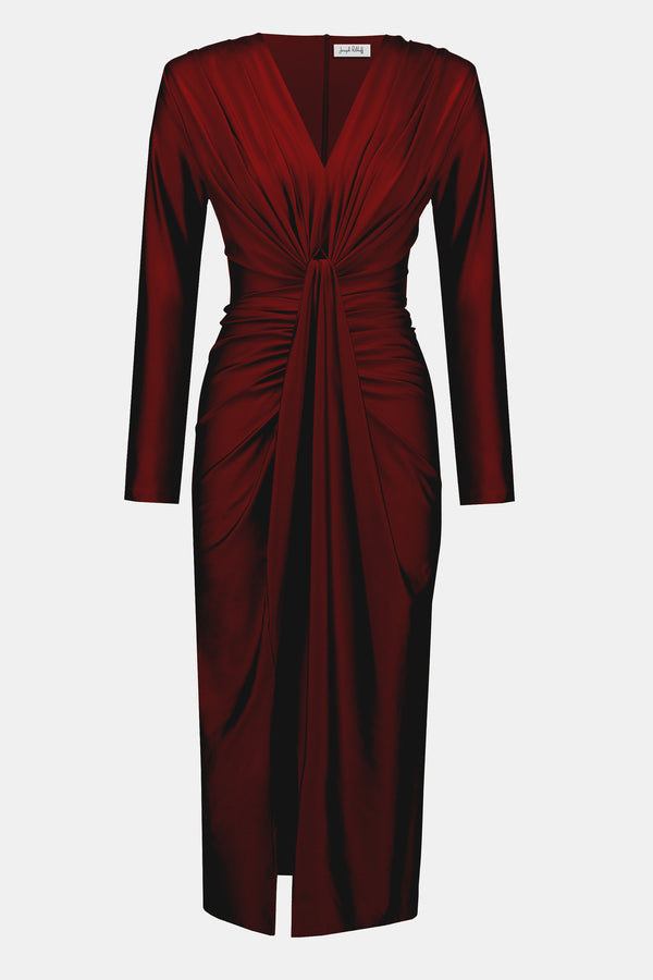 Janessa Dress I Merlot