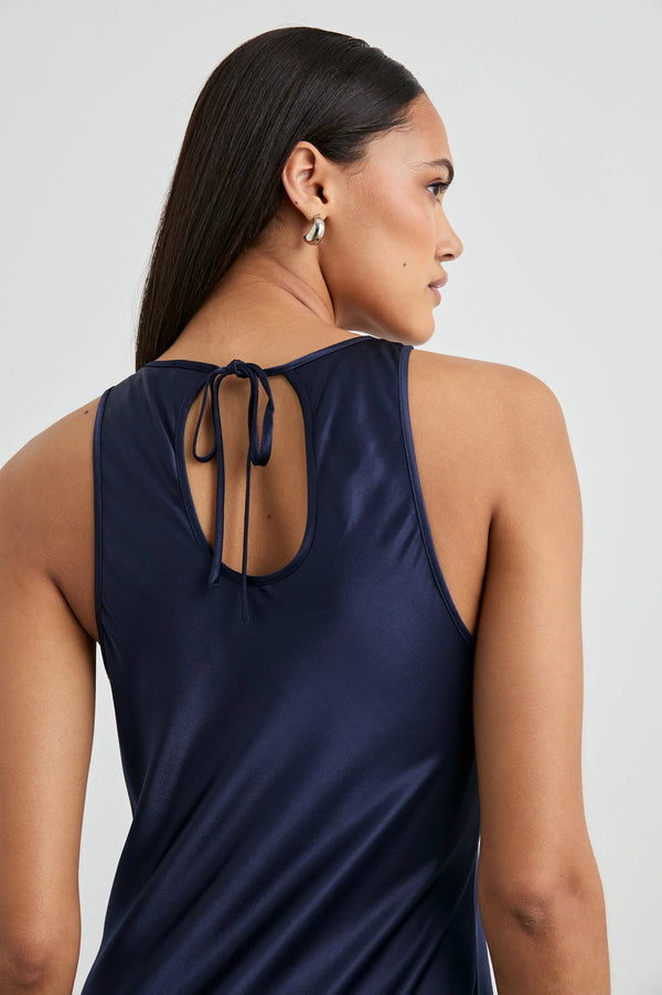 Solene Dress I Navy