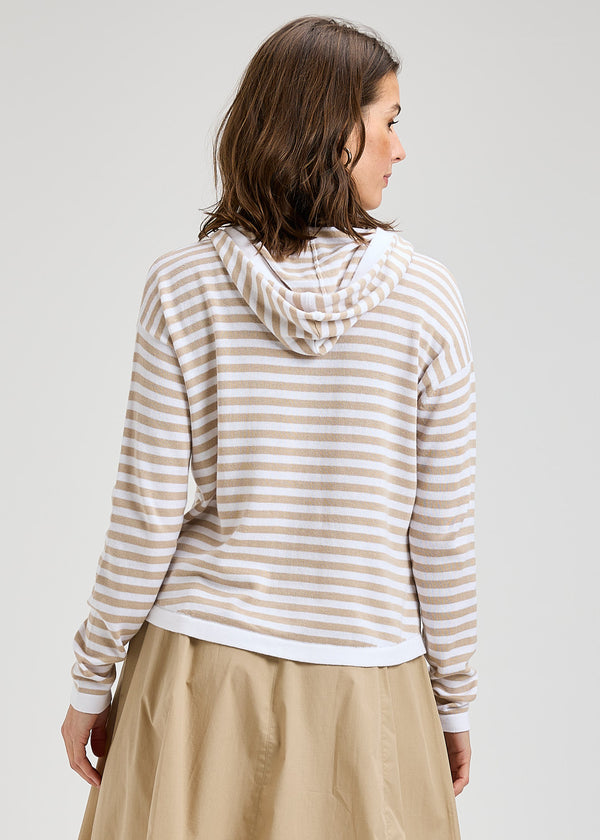 Multi Stripe Hoodie