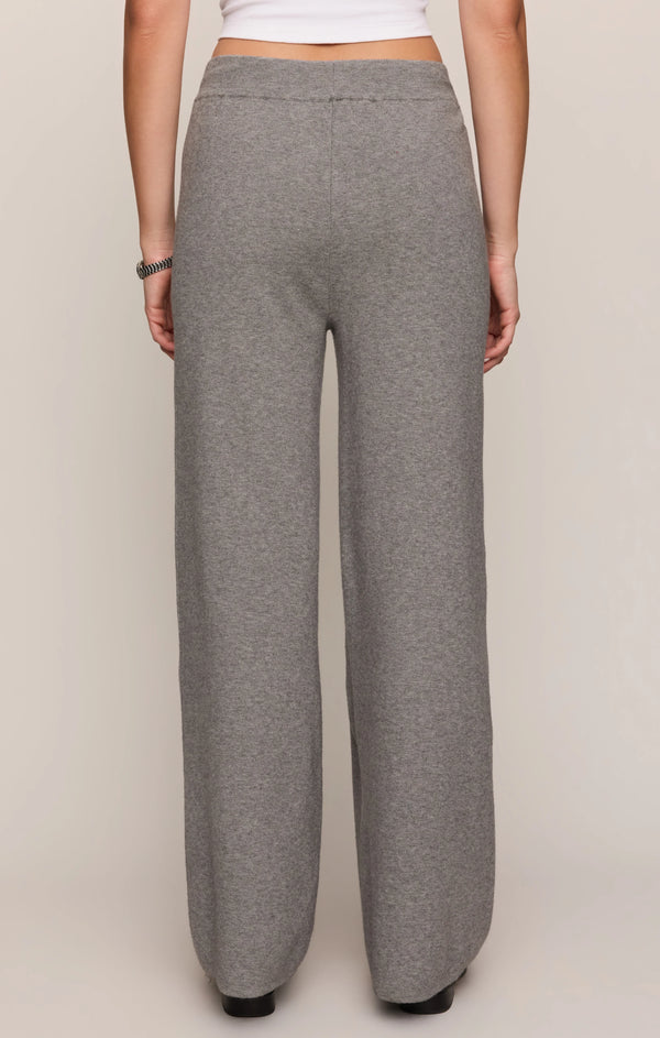 Take it Easy Knit Pants I Heather Grey