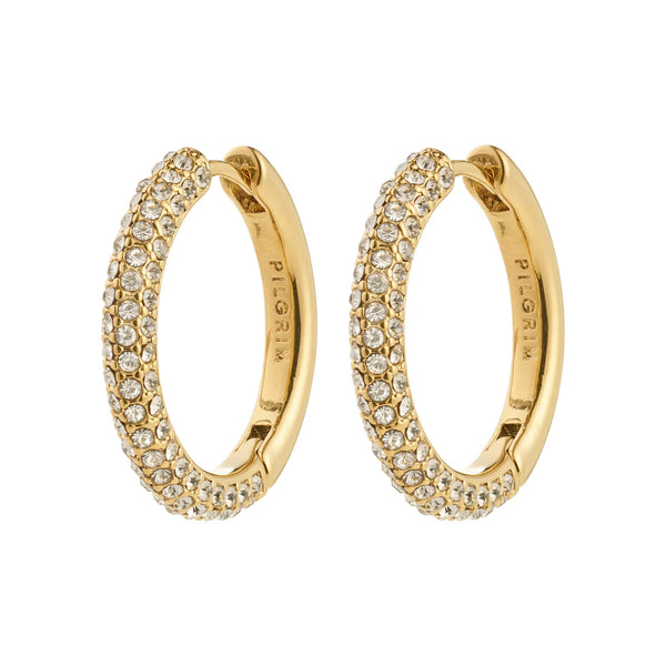 Tatum Large Hoops I Gold Plated