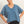 Load image into Gallery viewer, Orly Oversized V-neck Tee I Blue
