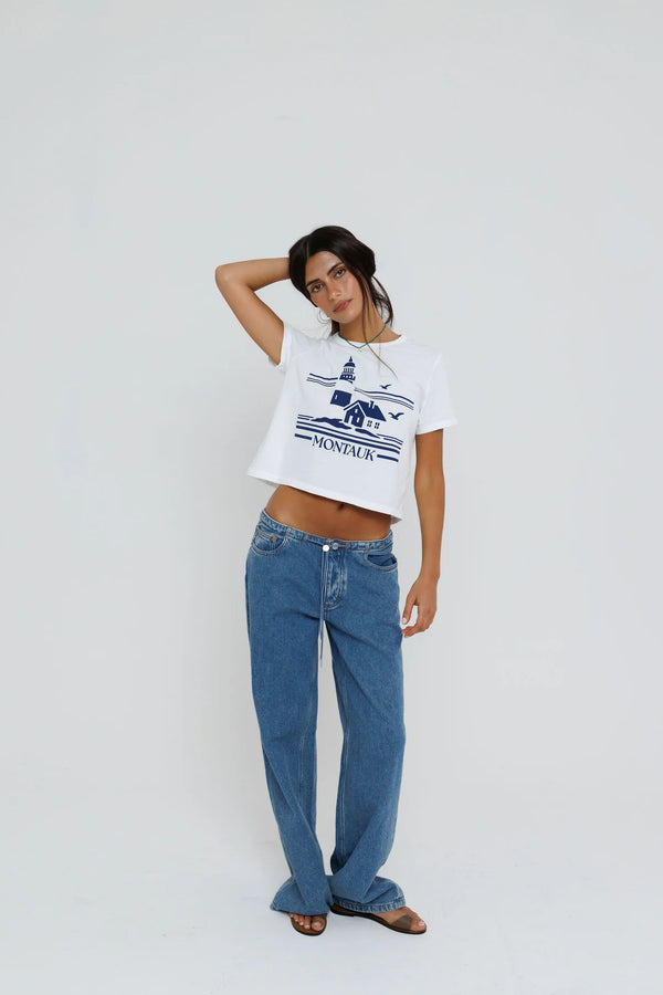 Montauk Lighthouse Tiny Tee