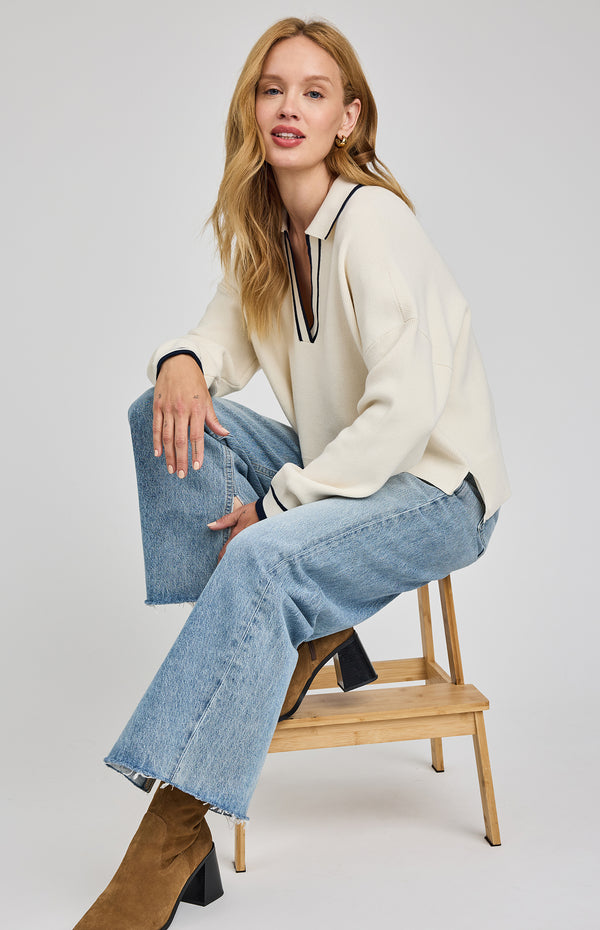 Tristan Sweater I Cream