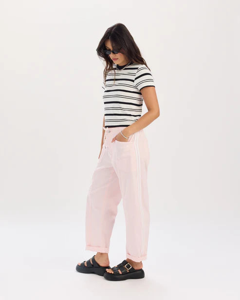Villa Drawstring Barrel Leg I Petal