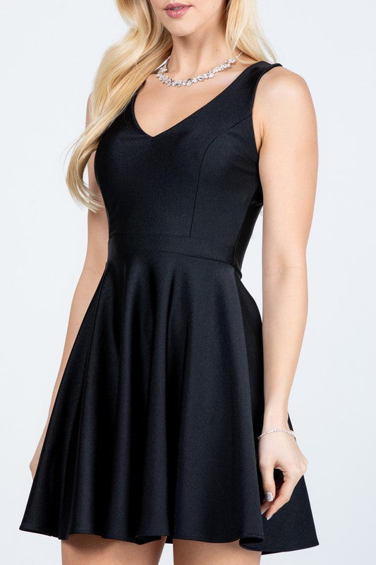 Dalia Mini Dress | BLACK