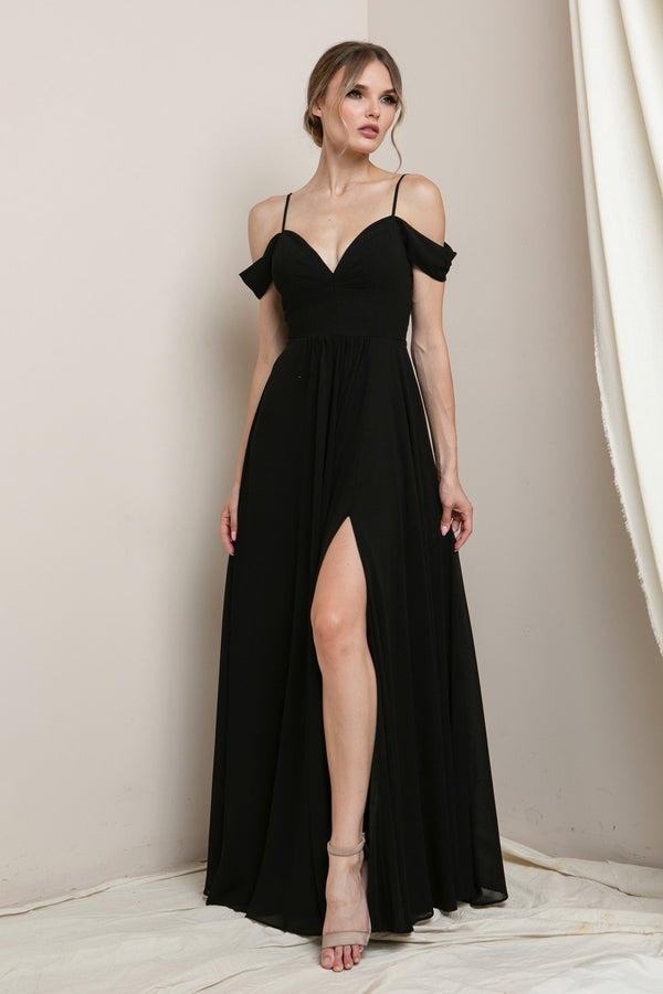 Dream Draped Sleeve Gown