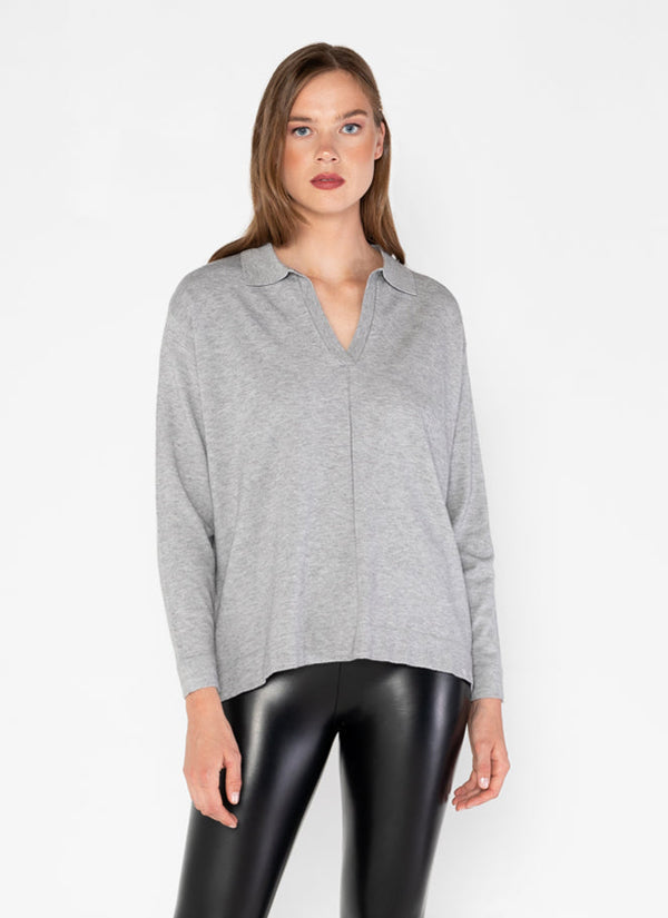 Knit Sweater | Grey