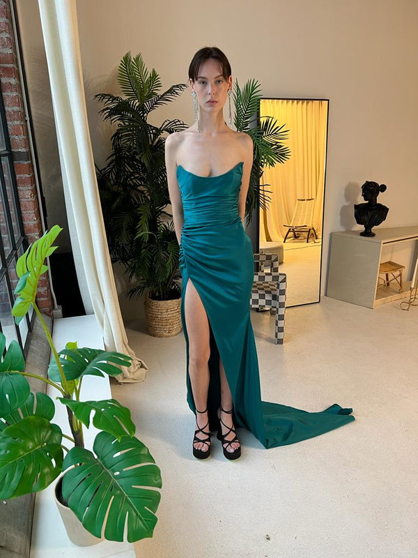 Ava Gown | Teal