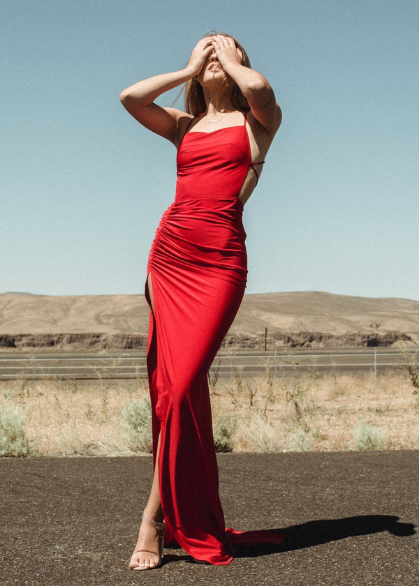 Simone Gown | Red