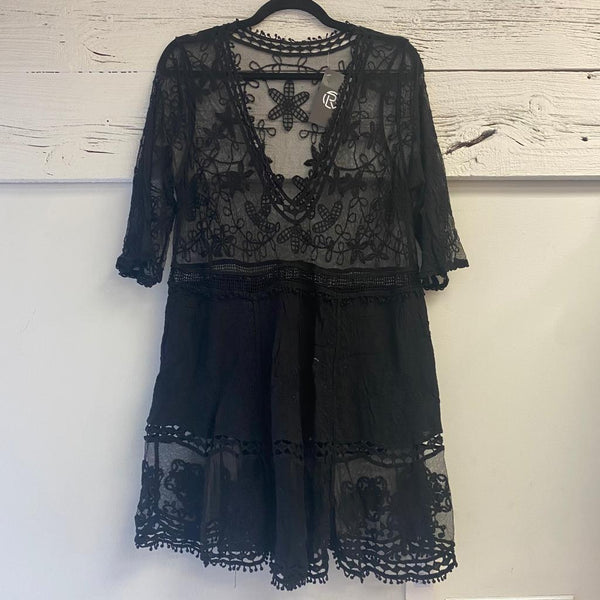 Boho Lace Pullover cover-up